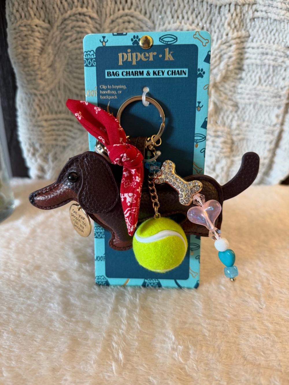 Piper K Bag Charm
